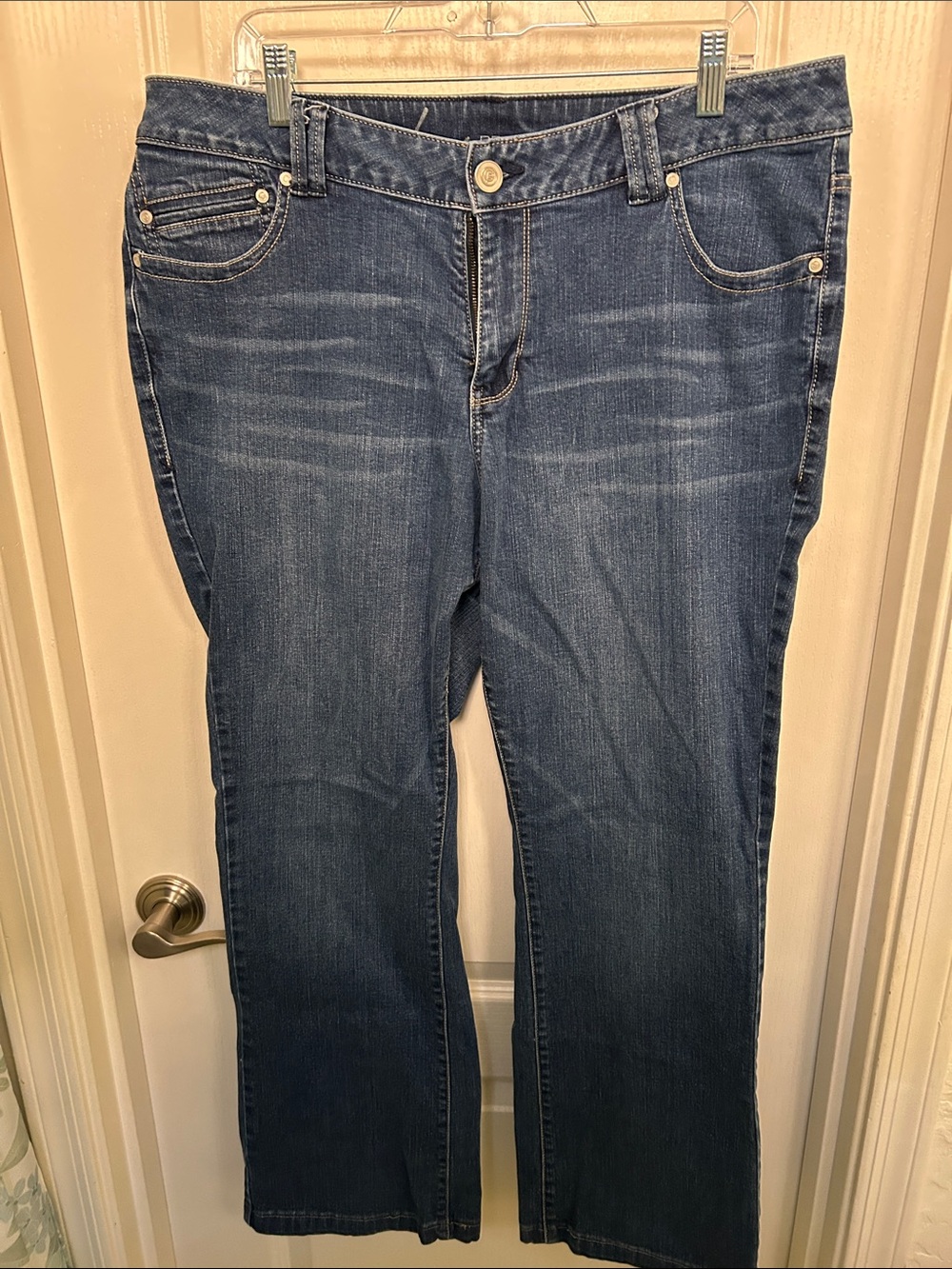 Lane Bryant Dark Blue Boot Cut Jeans